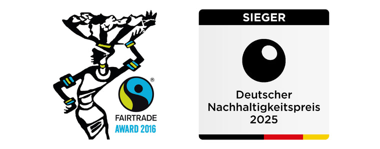 Nachhaltigkeitspreis Deutschland und Fairtrade Aard für Jan Spille schmuck