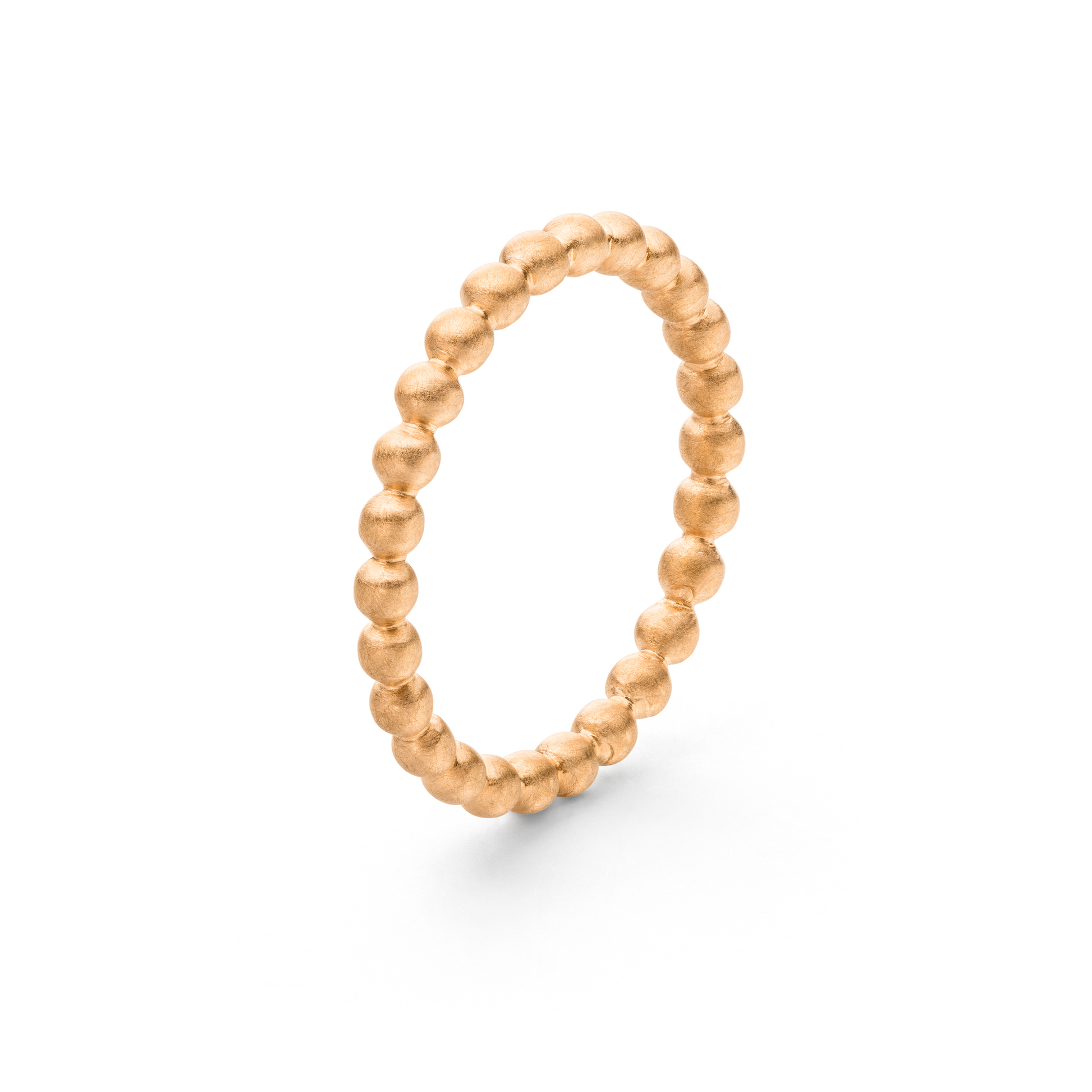 roségold ring mit kugeln jan spille fairmined gold